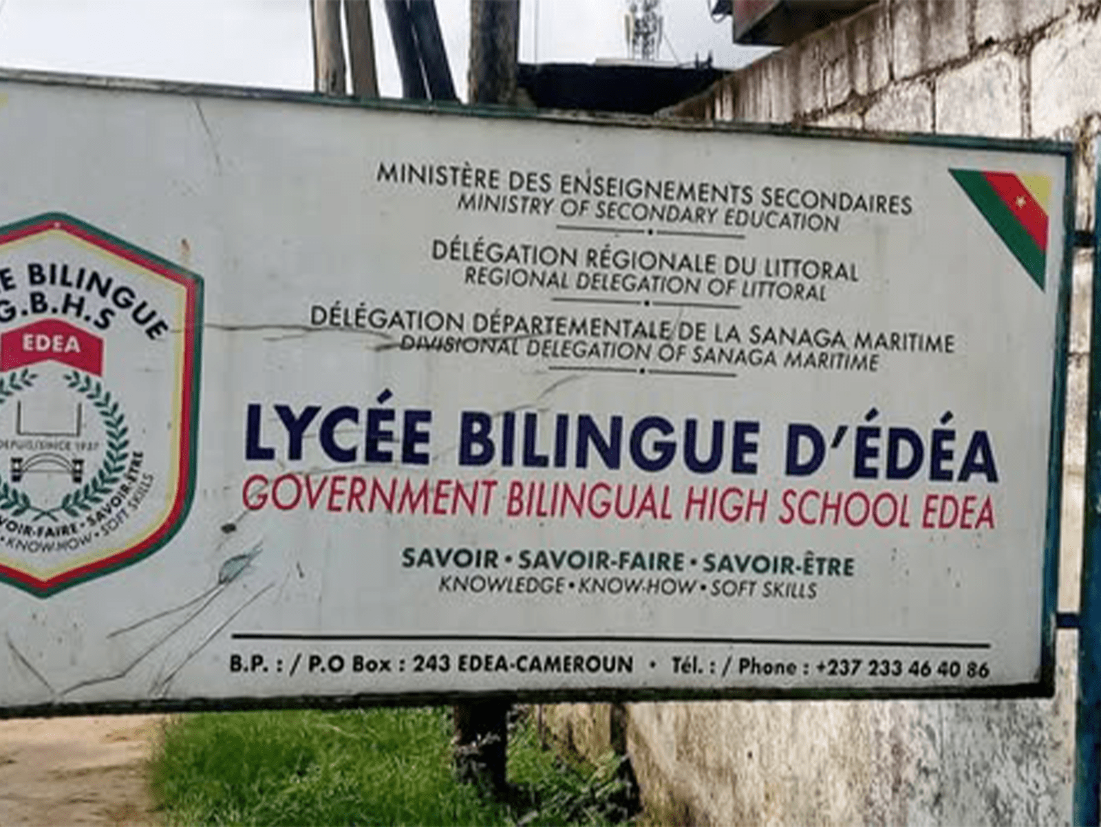 Lycée bilingue d&rsquo;Edea